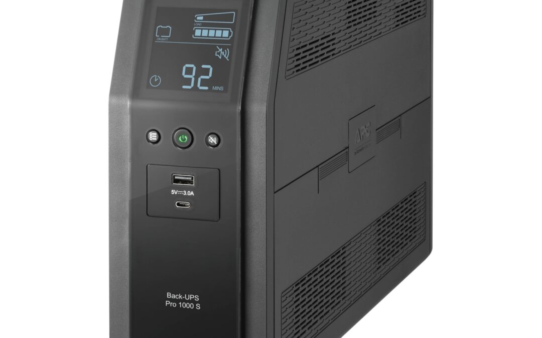 APC Back-UPS Pro 1000VA – Reliable Power Backup for Home & Office