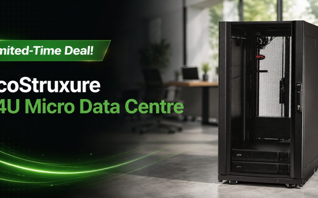 Ecostruxure Micro Data Centre – Compact 24U Rack Solution | Surge Arrest Canada
