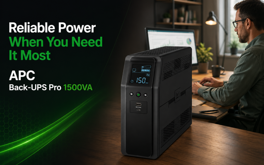 APC Back-UPS Pro 1500VA: Reliable Power and Battery Backup Solution for Home and Office