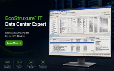 EcoStruxure IT Data Center Expert Appliance – Comprehensive Remote Monitoring for Up to 525 Devices | Surge Arrest Canada