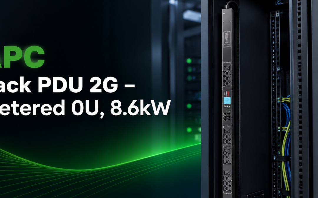 APC Rack PDU 2G – Metered 0U, 8.6kW Power Distribution for Server Racks