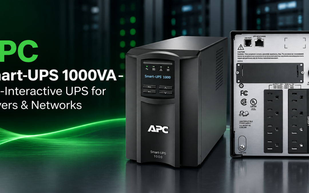 APC Smart-UPS 1000VA – Best UPS for Network and Server Protection in Canada