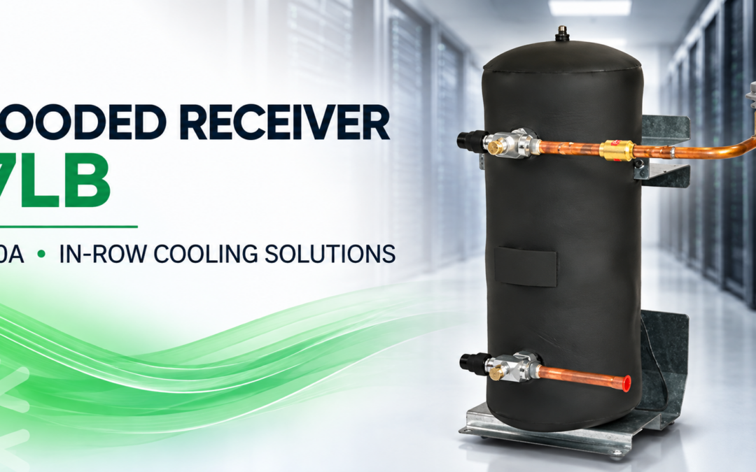 Flooded Receiver 17lb, R410A – High Efficiency for In Row Cooling Solutions | Surge Arrest Canada