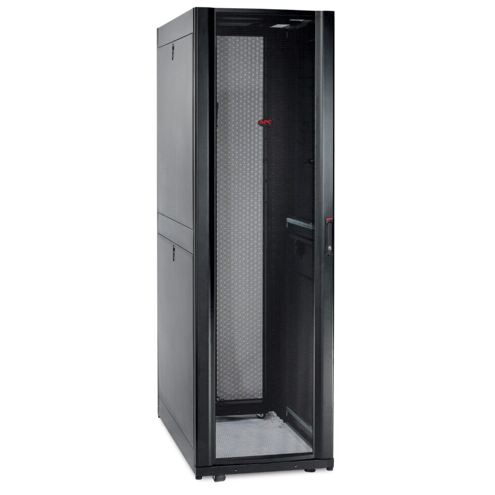 Move Server From Rack Encloser APC NetShelter SX Server Rack Enclosure - 42U, Black, Premium Data ...